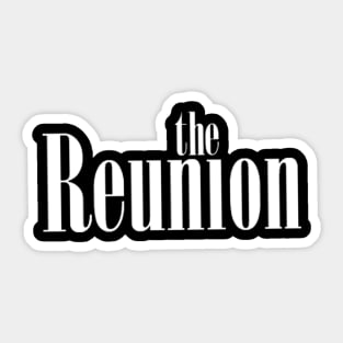 The Reunion Standard Logo Sticker